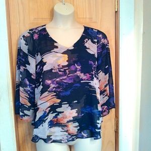 Jennifer Lopez Layered Top